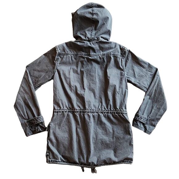 TALULA ARITZIA Charcoal Twill Utility Jacket XS - Picture 7 of 13